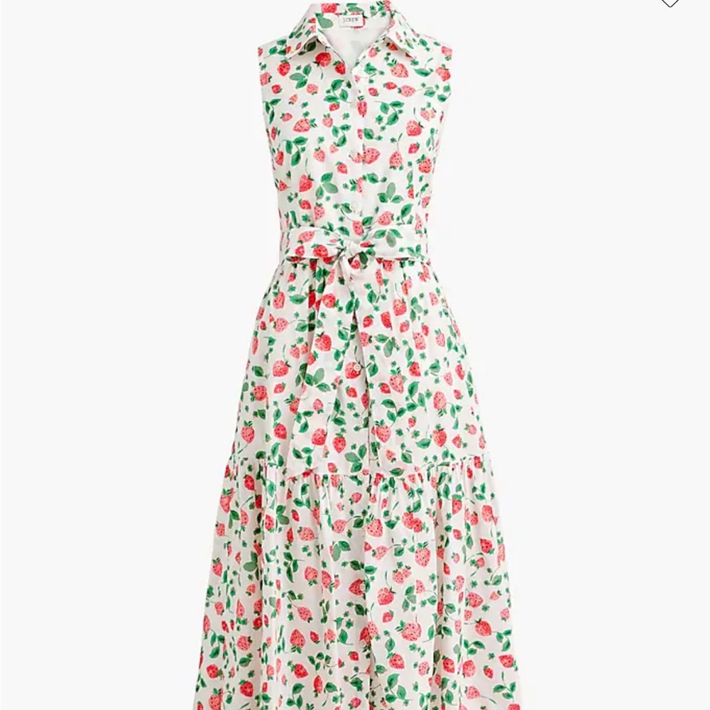 JCrew Collared Midi Dress size 10 NWOT
